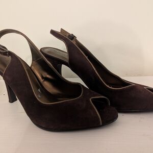 Gorgeous Micro Suede Heels